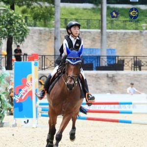 搜狐马术U19成长进行时：从30CM到70CM 潘玮拿下季后赛80CM级别入场券 ...