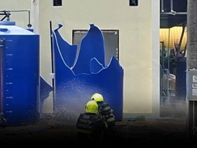 普吉水厂突发爆炸! 现场升起化学品气味引关注