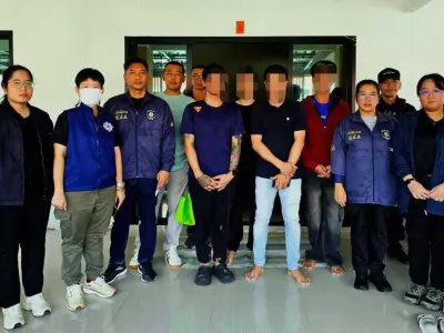泰国罗勇大学职员涉聚众吸毒！5人尿检全呈阳性被带走