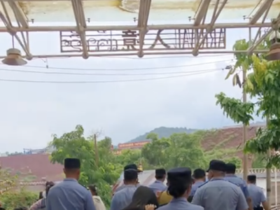 老挝万象突袭涉诈窝点！数十名中国籍人员被押解回国