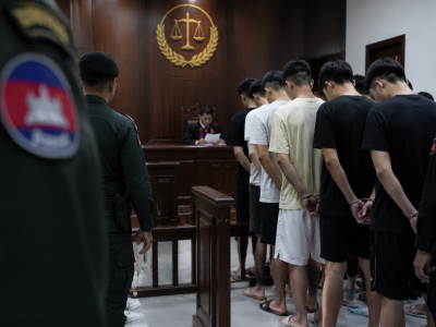 西港法院重判9名中国人！7人终身监禁、2人判刑8年