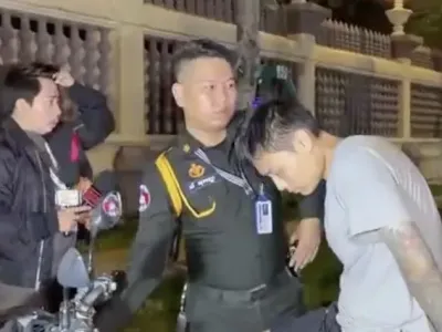 中国籍男子金边涉嫌假装买茶叶偷手机，店主报警后很快被抓 ...