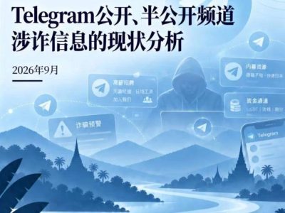 Telegram电诈风险调查：148个频道、61万余条信息被分析