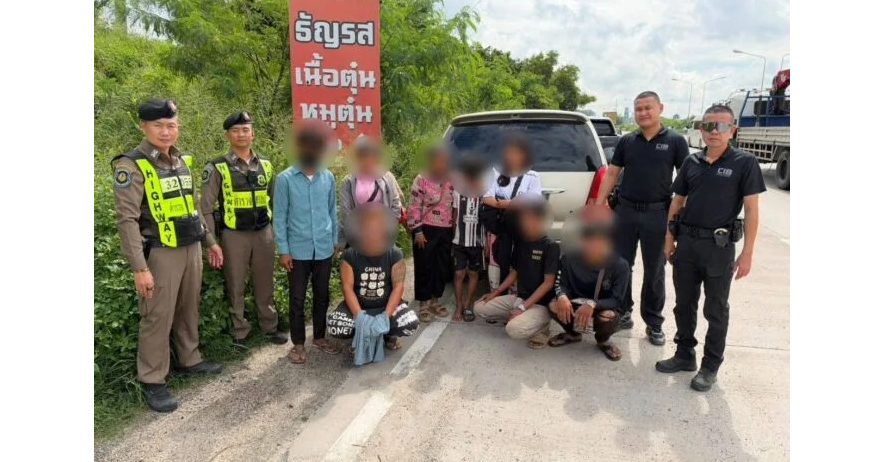 泰国男子运送7名柬埔寨人被捕！此前已落网4次