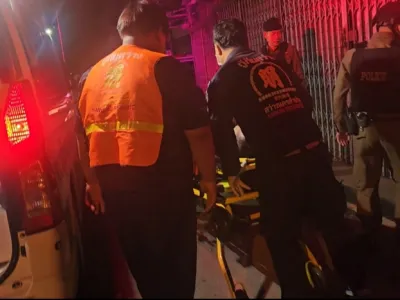 看到检查点突然加速！泰国男子撞伤警员后消失在夜色中
