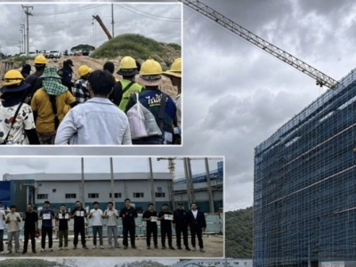 泰国罗勇突查中资项目，4名中国人被捕多人跳河逃避检查