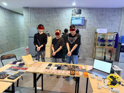 柬埔寨巴域突查3处场所，2名中国籍人员涉嫌电诈被捕