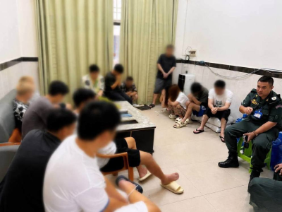25名中国人西港被警方带走，其中14人初步涉嫌电诈