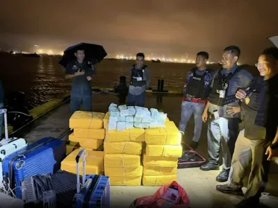 从海上快艇一路查到西港市区，柬警方连续抓获9名中国人