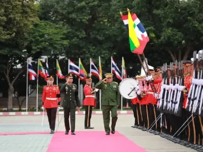 缅甸国防军总司令访泰，泰缅加强边境安全与军事合作