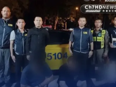 3名中国男子从柬埔寨入泰被抓，无证乘车欲前往湄索