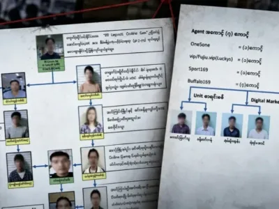缅甸连续追查网络赌博活动，36名涉嫌人员被抓