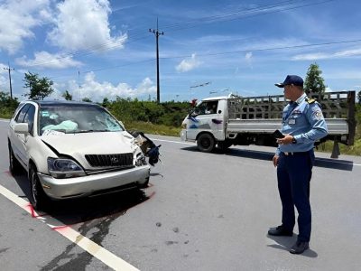 柬埔寨西港交通事故：中国司机超车撞摩托致2名女子死亡