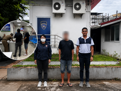 泰国达府查获逾期中国男子！非法滞留510天被移交警方