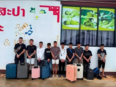 老挝博胶警方突袭电诈窝点！87人落网含4名中国籍人员