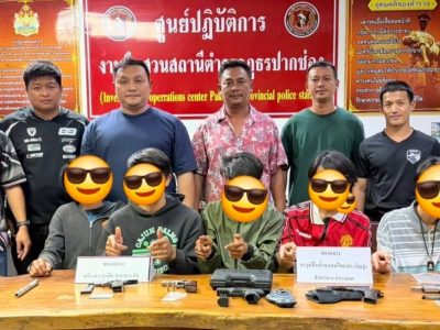 5人均称“持枪为了自卫”！泰国警方查获6支泰制手枪