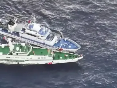中菲南海摩擦升级！黄岩岛再成双方海上交锋焦点