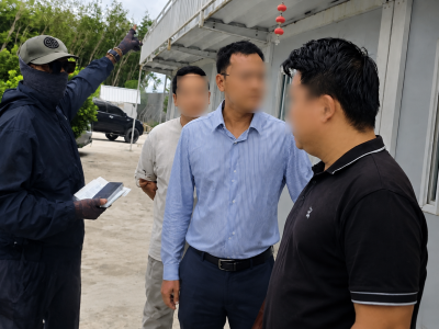 泰国警方突查罗勇中资工地！2名中国人及3名缅甸人被抓
