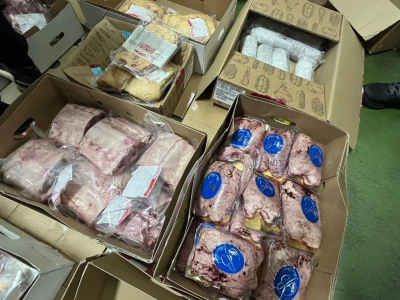 泰国素万那普机场查获2吨法国肉类！货值约120万泰铢