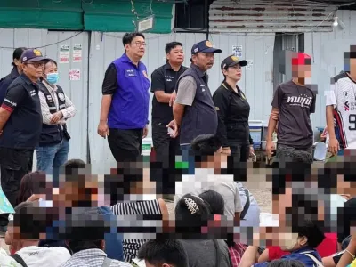泰国突查230名缅甸劳工，35人无法出示证件被移送警方