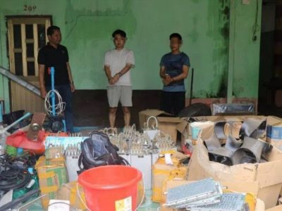 老挝警方突袭电诈窝点，6名越南籍人员落网并缴获枪支