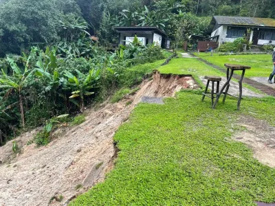 暴雨重创湄旺国家公园，多处滑坡暂时关闭
