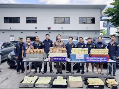 泰国191警方重拳扫毒！4人落网缴获203.6万粒冰毒
