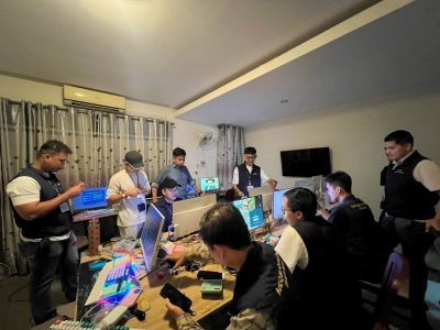 金边再查电诈窝点！12名越南籍人员＋电子设备一并被查