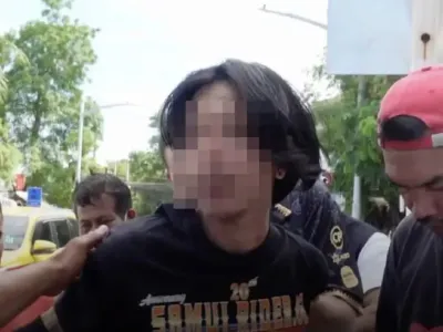 泰国苏梅岛嫌疑人挣脱手铐逃跑，躲山5天后落网