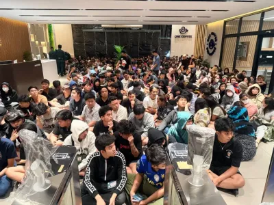 波贝大规模反诈行动！587人接受调查，包括18名泰国人