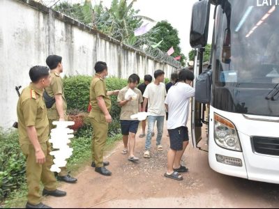 老挝沙湾拿吉查获72名涉电诈人员，52名中国公民在列