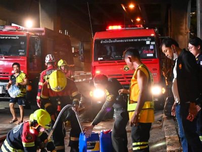 曼谷拉玛三排水管发现燃油，市长称与数据中心无关
