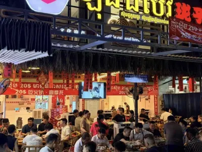 中国客流减少，金边火锅店老板砸2万美元办活动留客
