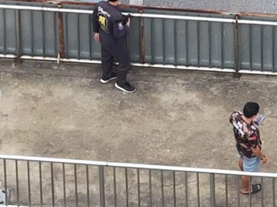 泰国拉玛2路天桥惊现男尸，通勤男子晨间发现报警