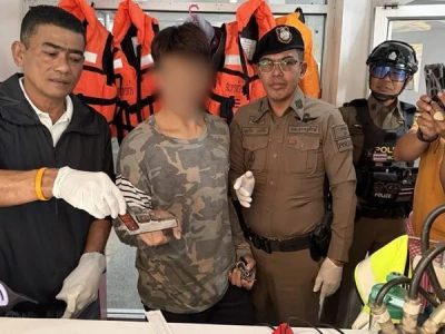泰国男子分手7天后持枪闯便利店，威胁前女友复合被捕