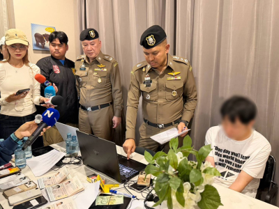 泰国警方捣毁曼谷3处诈骗窝点！2名中国人、8名韩国人落网