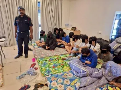 39名印尼人疑被带去搞电诈！巴新警方逮捕4名中国籍人员