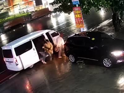 菲律宾中国商人遭持枪绑架，整个过程仅约10秒