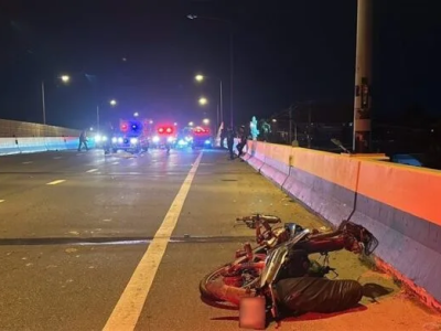 48岁缅甸籍男子骑摩托车撞上轿车！泰国清迈发生严重事故
