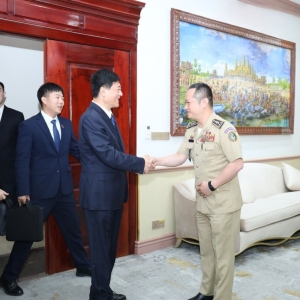 中国公安部代表团访柬，强化电诈打击
