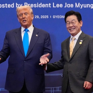 川普谈南韩关税：双方将共寻解决方案