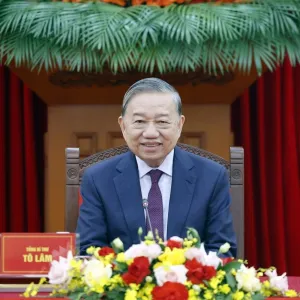 越南总书记谭林会见习近平特使,刘海廷祝贺党大会成功