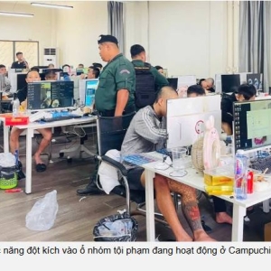 越柬联合收网!诈骗团伙47人落网,涉案超3000亿越盾