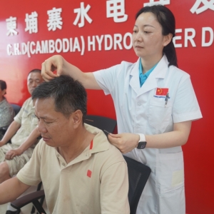 中医医疗队来啦！东投员工亲身体验八段锦与针灸