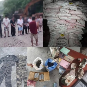 菲军警突击行动：20名中国籍非法采矿人员在达沃落网