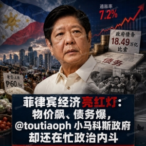 米价暴涨+债务创新高！菲律宾经济压力爆表