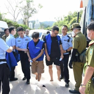 老中警察合作中心完成，485名中国籍犯罪嫌疑人交接完成