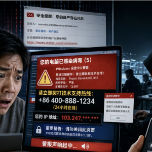 安全专家紧急提醒：千万别拨网页弹窗里的技术支持电话
