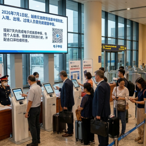 越南发布新规：健康申报适用入境、出境及过境