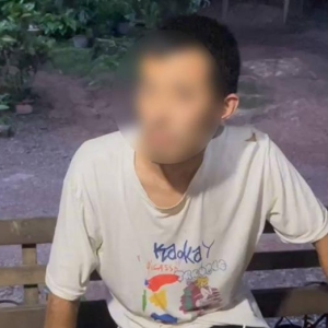 中国男子从缅甸园区跑出来了，这次在泰国森林获救